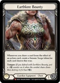 Earthlore Bounty - Everfest - Flesh and Blood TCG card