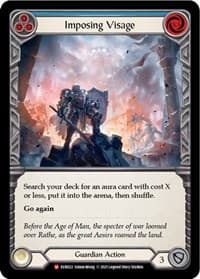 Imposing Visage - Everfest - Flesh and Blood TCG card