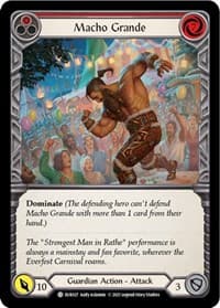 Macho Grande (Red) - Everfest - Flesh and Blood TCG card