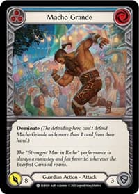 Macho Grande (Blue) - Everfest - Flesh and Blood TCG card