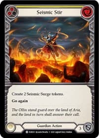 Seismic Stir (Yellow) - Everfest - Flesh and Blood TCG card