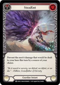 Steadfast (Red) - Everfest - Flesh and Blood TCG card