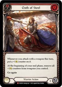 Oath of Steel - Everfest - Flesh and Blood TCG card