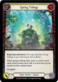 Spring Tidings - Everfest - Flesh and Blood TCG card