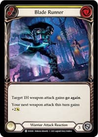 Blade Runner (Yellow) - Everfest - Flesh and Blood TCG card