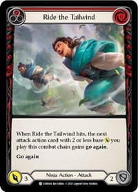 Ride the Tailwind (Red) - Everfest - Flesh and Blood TCG card