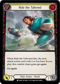 Ride the Tailwind (Yellow) - Everfest - Flesh and Blood TCG card