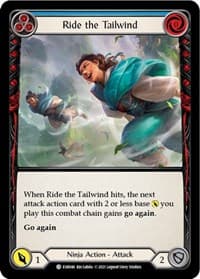 Ride the Tailwind (Blue) - Everfest - Flesh and Blood TCG card
