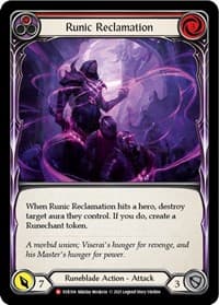 Runic Reclamation - Everfest - Flesh and Blood TCG card