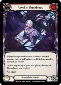 Revel in Runeblood - Everfest - Flesh and Blood TCG card