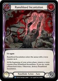 Runeblood Incantation (Blue) - Everfest - Flesh and Blood TCG card