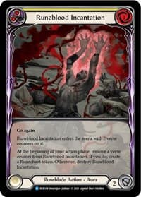 Runeblood Incantation (Yellow) (Extended Art) - Everfest - Flesh and Blood TCG card