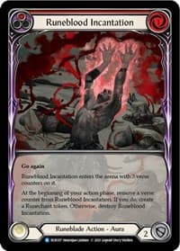 Runeblood Incantation (Red) (Extended Art) - Everfest - Flesh and Blood TCG card
