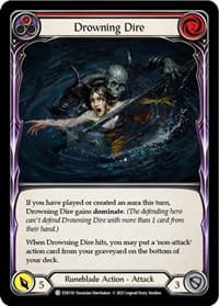 Drowning Dire (Red) - Everfest - Flesh and Blood TCG card