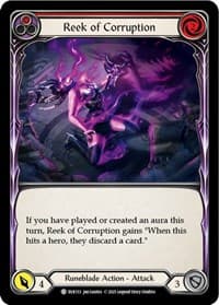 Reek of Corruption (Red) - Everfest - Flesh and Blood TCG card