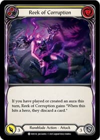 Reek of Corruption (Yellow) - Everfest - Flesh and Blood TCG card