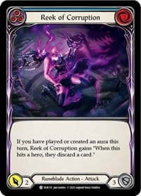 Reek of Corruption (Blue) - Everfest - Flesh and Blood TCG card