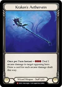 Kraken's Aethervein - Everfest - Flesh and Blood TCG card