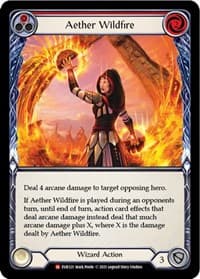 Aether Wildfire - Everfest - Flesh and Blood TCG card