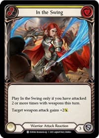 In the Swing (Yellow) - Everfest - Flesh and Blood TCG card