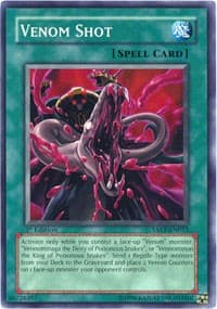 Venom Shot - Tactical Evolution - YuGiOh card