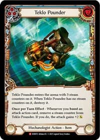 Teklo Pounder - Everfest - Flesh and Blood TCG card