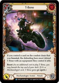 T-Bone (Yellow) - Everfest - Flesh and Blood TCG card