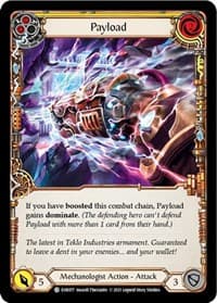 Payload (Yellow) - Everfest - Flesh and Blood TCG card