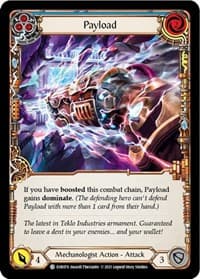 Payload (Blue) - Everfest - Flesh and Blood TCG card