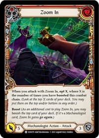 Zoom In (Red) - Everfest - Flesh and Blood TCG card