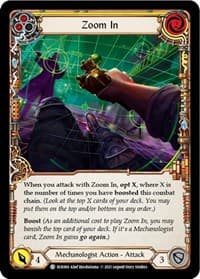 Zoom In (Yellow) - Everfest - Flesh and Blood TCG card