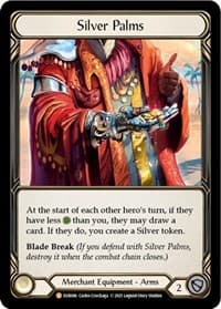 Silver Palms - Everfest - Flesh and Blood TCG card