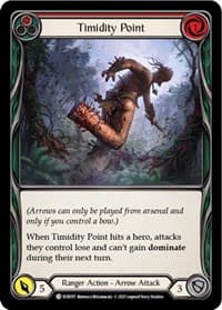 Timidity Point (Red) - Everfest - Flesh and Blood TCG card