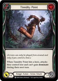 Timidity Point (Yellow) - Everfest - Flesh and Blood TCG card