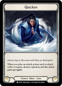 Quicken - Everfest - Flesh and Blood TCG card