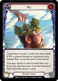 Pry (Red) - Everfest - Flesh and Blood TCG card