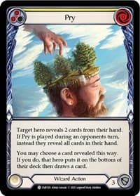 Pry (Yellow) - Everfest - Flesh and Blood TCG card