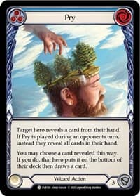 Pry (Blue) - Everfest - Flesh and Blood TCG card