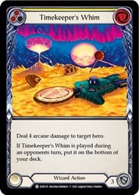 Timekeeper's Whim (Yellow) - Everfest - Flesh and Blood TCG card