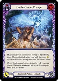 Coalescence Mirage (Red) - Everfest - Flesh and Blood TCG card