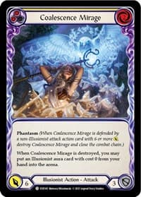 Coalescence Mirage (Yellow) - Everfest - Flesh and Blood TCG card