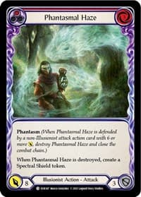 Phantasmal Haze (Red) - Everfest - Flesh and Blood TCG card