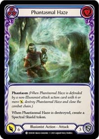 Phantasmal Haze (Blue) - Everfest - Flesh and Blood TCG card