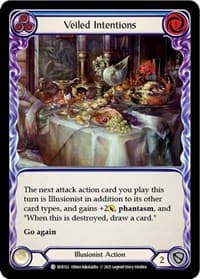 Veiled Intentions (Blue) - Everfest - Flesh and Blood TCG card
