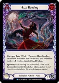 Haze Bending - Everfest - Flesh and Blood TCG card