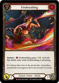 Firebreathing - Everfest - Flesh and Blood TCG card
