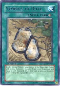 Symbols of Duty - Tactical Evolution - YuGiOh card