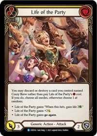 Life of the Party (Yellow) - Everfest - Flesh and Blood TCG card
