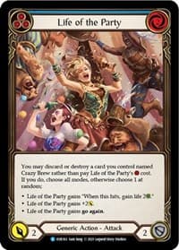 Life of the Party (Blue) - Everfest - Flesh and Blood TCG card