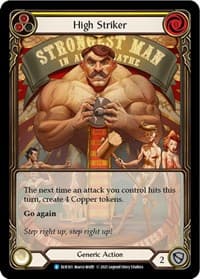 High Striker (Yellow) (Extended Art) - Everfest - Flesh and Blood TCG card